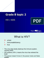 Grade 8 Topic 2: Hiv / Aids