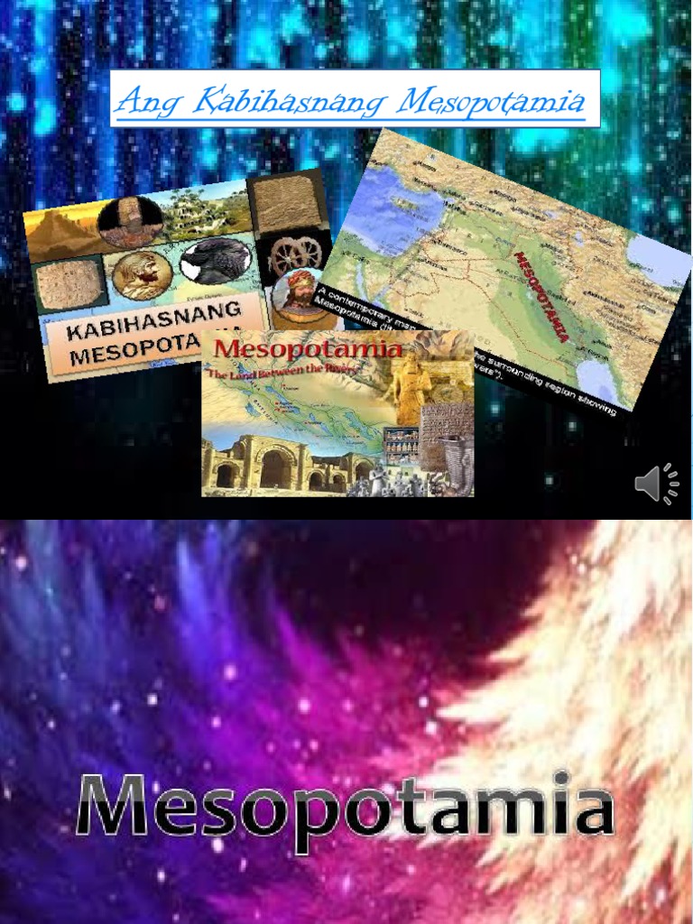 Kabihasnang Mesopotamia Pdf 
