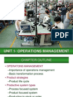 Unit 1 - Operations Management