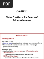 Chapter 2 Value Creation The Source of Pricing Advantage