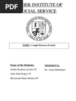 Xavier Institute of Social Service: Name of The Students: Submitted To