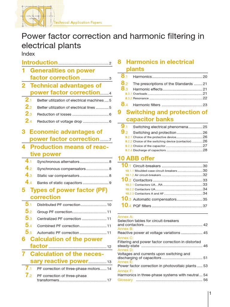 Power Factor Correction PDF Ac Power Alternating Current