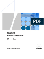 BSC6900 GSM V900R017C10 Disuse Performance Counter List