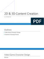 2D & 3D Content Creation