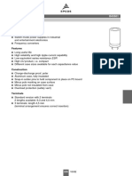Snap-In Capacitors B43501: Long Useful Life 85 °C