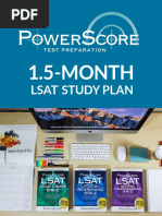 1.5 Month Lsat Study Plan PDF