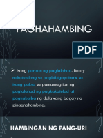 Paghahambing