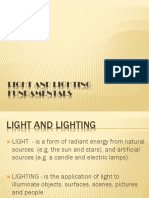 Light Fundamentals: Radiant Energy, Vision and Color