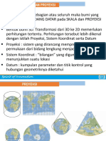 Sistem Kordinat Dan Proyeksi