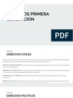 Derechos Primera Generacion