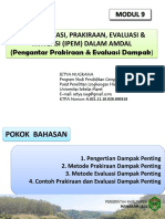 Prakiraan Dan Evaluasi Dampak (September 2017)