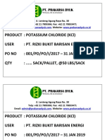 Label Palet Material RBB