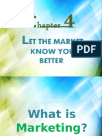 Hapter: Et The Market Know You Better