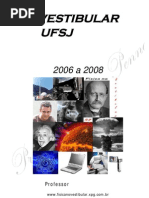 Questões de Física Da UFSJ 2006-08