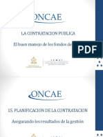 Planificación de Contratación de Obra Pública