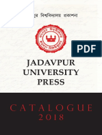 Jadavpur University Press Catalogue 2018