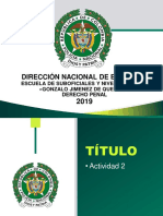 Actividad Derecho Penal