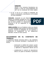 Fraude laboral y solidaridad empresarial