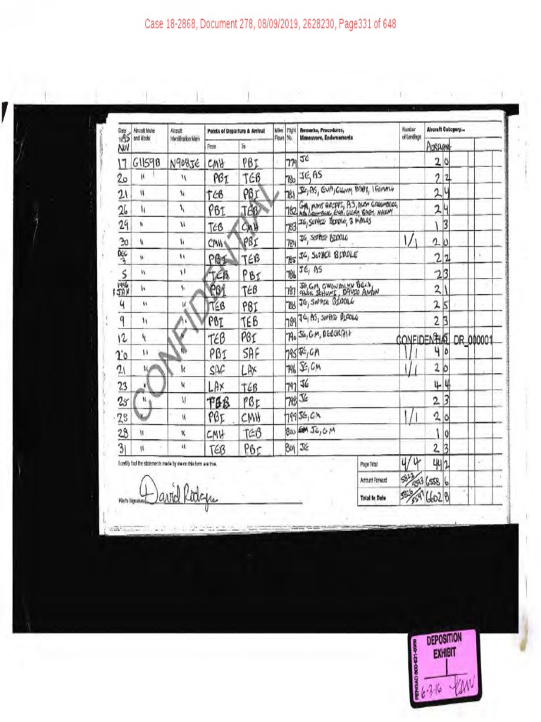 Epstein Flight Logs Their Implications Everything You Need To Know - dig1uhp