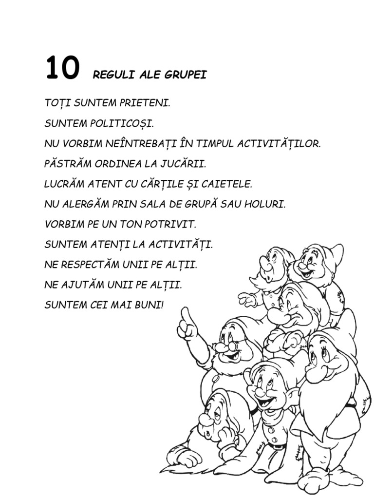 10 Reguli Ale Grupei | PDF