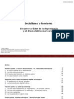 Theotonito dos Santos - Socialismo ou Fascismo