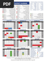 Framingham Public School 2020 Calendar