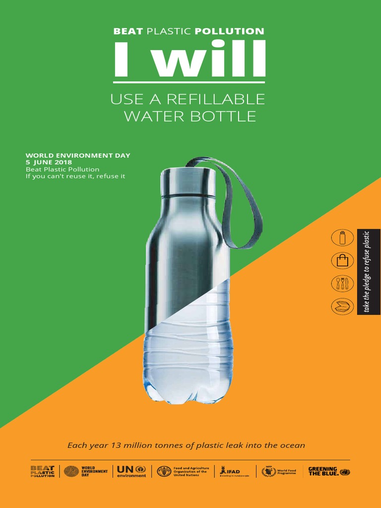 Use A Refillable Water Bottle I Will PDF