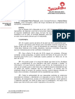 Preguntas realizadas Pleno Ordinario 30-07-2019. Alquileres,Cesiones,Etc