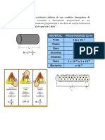 Física Segunda Lei Ohm