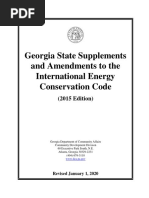 IECC 2015 - GA 2020 Supplements and Amendments