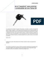 Cómo Reiniciar El Passlock para Reiniciar La Bomba de Combustible de Una Tahoe 99 PDF