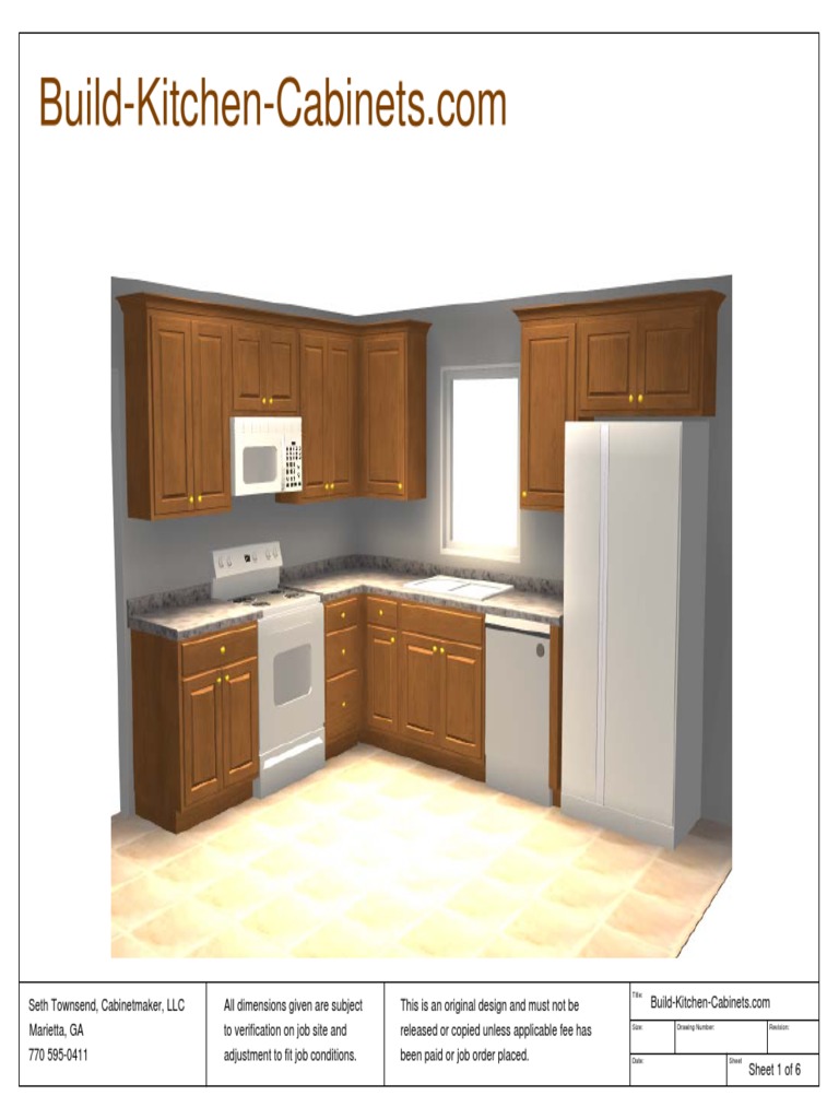 Free Kitchen Plans PDF PDF Door