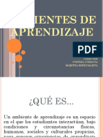 Ambientes de Aprendizaje!