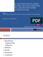 Pharmacovigilance From Social Media: Mining Adverse Drug Reaction Mentions Using Sequence Labeling With Word Embedding Cluster Features