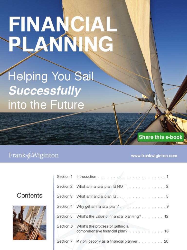 Financial Planning - Helping You Sail Successfully Into The Future ...