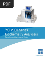 YSI 2900 Series Manual