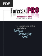 Forecast Pro TRAC V5 User's Guide