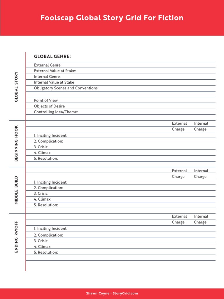 Foolscap Global Story Grid Overview | PDF | Law | History
