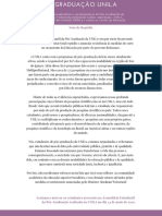 Nota de Repúdio - Pós-Graduação UNILA PDF