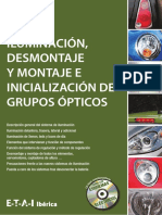 Iluminación, Desmontaje Y Montaje E Inicialización de Grupos Ópticos