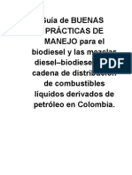 Biodiesel y Sus Mezclas