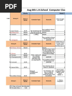 Aug-8th L.H.School Computer Class Exam Report: Marks Week-2 Questions