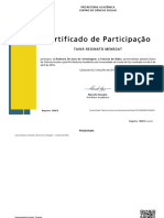 Certificado Grendene