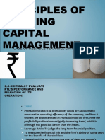 Critically evaluate RTL's working capital management and financial performance