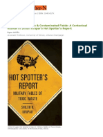 Documentary Excess & Contaminated Fields Review of Hot Spotter's Report on Toxic Waste
