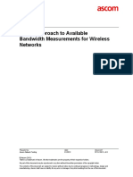 A New Approach To Available Bandwidth Measurements For Wireless Networks PDF