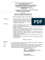 Surat Keputusan Kepala Puskesmas Kabupaten Sumenep