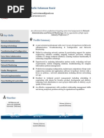 Hafiz Sulaman Nazir: Key Skills Profile Summary