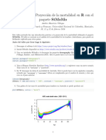 Taller Práctico: Proyección de La Mortalidad en R Con El Paquete Stmomo