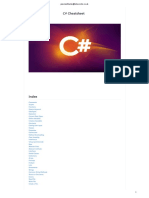 C# Cheatsheet